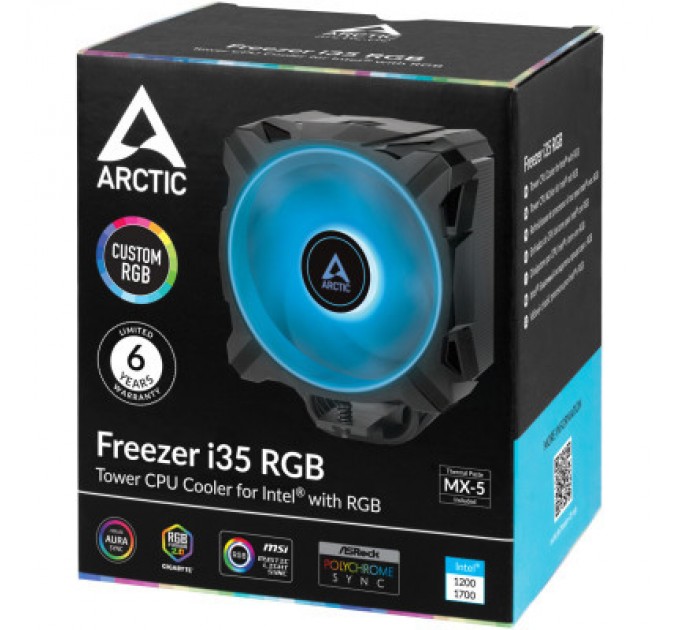 Arctic Кулер до процесора Arctic Freezer i35 RGB (ACFRE00096A)