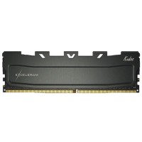 Модуль пам'яті для комп'ютера DDR4 16GB 3200 MHz Black Kudos eXceleram (EKBLACK41632162C)