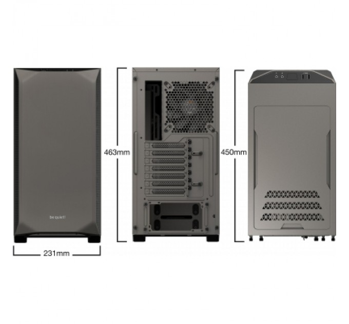 Be quiet! Корпус Be quiet! Pure Base 500 Metallic Gray (BG036)