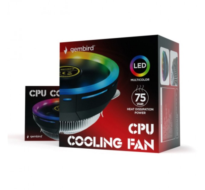 Gembird Кулер до процесора Gembird CPU-HURACAN-ARGB-X110
