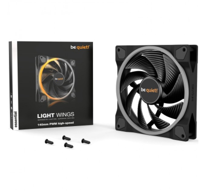 Be quiet! Кулер до корпусу Be quiet! Light Wings 140mm PWM high-speed (BL075)