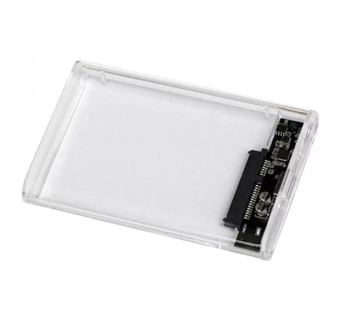 AgeStar Кишеня зовнішня AgeStar 2.5", USB 3.2, 12.5 mm /15 mm HDD/SSD Transparent (3UB2P6 (Transparent))