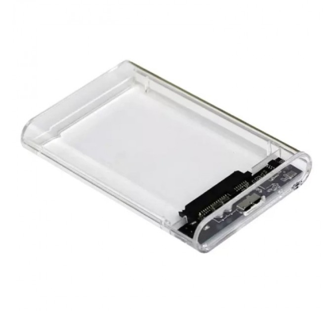 AgeStar Кишеня зовнішня AgeStar 2.5", USB 3.2, 12.5 mm /15 mm HDD/SSD Transparent (3UB2P6 (Transparent))