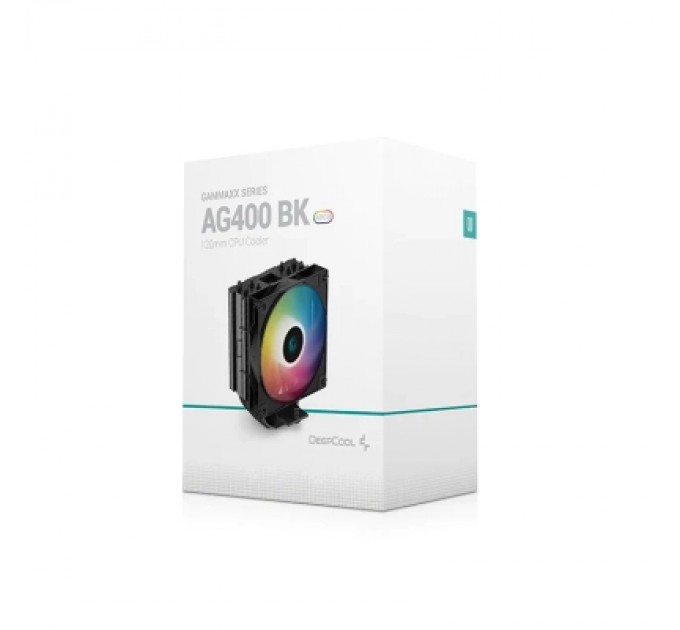 Deepcool Кулер до процесора Deepcool AG400 BK ARGB (R-AG400-BKANMC-G-2)