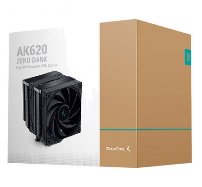 Deepcool Кулер до процесора Deepcool AK620 Zero Dark (R-AK620-BKNNMT-G-1)