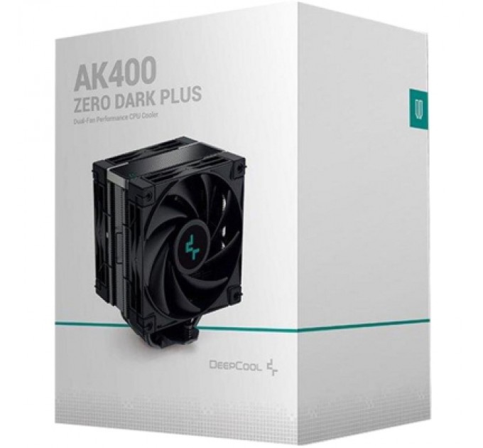 Deepcool Кулер до процесора Deepcool AK400 Zero Dark Plus (R-AK400-BKNNMD-G-1)
