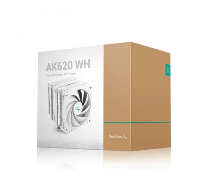 Deepcool Кулер до процесора Deepcool AK620 WH (R-AK620-WHNNMT-G-1)