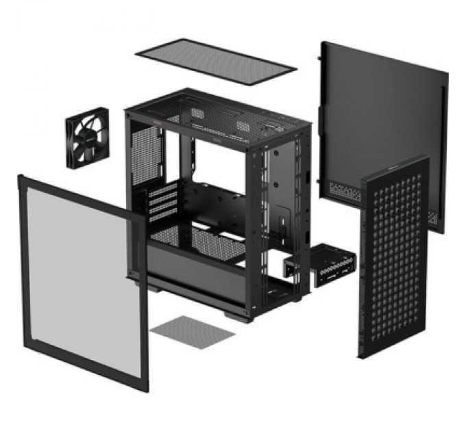 Deepcool Корпус Deepcool CH370 Black (R-CH370-BKNAM1-G-1)
