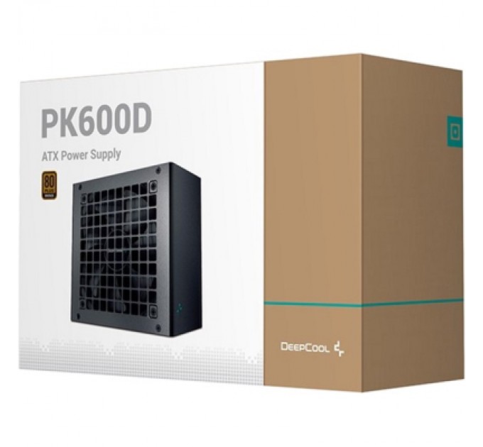 Deepcool Блок живлення Deepcool 600W PK600D (R-PK600D-FA0B-EU)