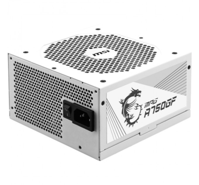 MSI Блок живлення MSI 750W (MPG A750GF WHITE)