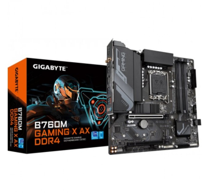 GIGABYTE Материнська плата GIGABYTE B760M GAMING X AX DDR4 (B760M G X AX DDR4)