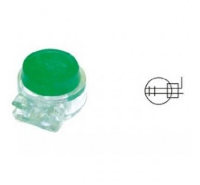 Ritar З'єднувач кабелю "Scotchlok" with gel К5 Green * 100 Ritar (12999)
