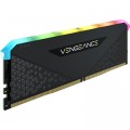 Corsair Модуль пам'яті для комп'ютера DDR4 16GB 3600 MHz Vengeance RGB RS Black Corsair (CMG16GX4M1D3600C18)