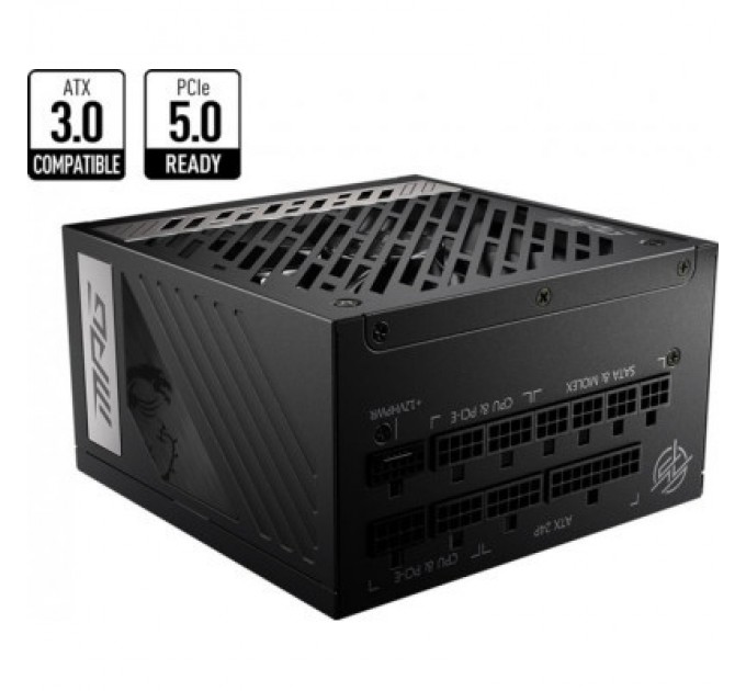 MSI Блок живлення MSI 850W (MPG A850G PCIE5)