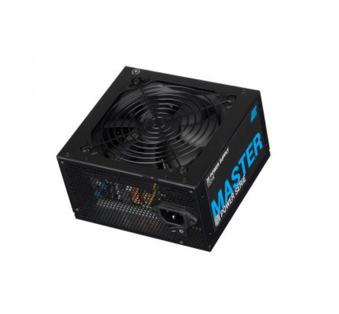 2E Блок живлення 2E MASTER POWER (550W), >80, 80+ White, 120mm, 1xMB 24pin(20+4), 1xCPU 8pin(4+4), 3xMolex, 5xSATA, (2E-MP550-120APFC)