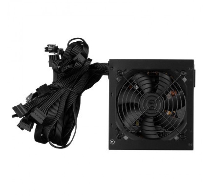 2E Блок живлення 2E MASTER POWER (650W), >80, 80+ White, 120mm, 1xMB 24pin(20+4), 1xCPU 8pin(4+4), 3xMolex, 5xSATA, (2E-MP650-120APFC)