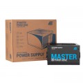 2E Блок живлення 2E MASTER POWER (750W), >80, 80+ White, 120mm, 1xMB 24pin(20+4), 1xCPU 8pin(4+4), 3xMolex, 5xSATA, (2E-MP750-120APFC)