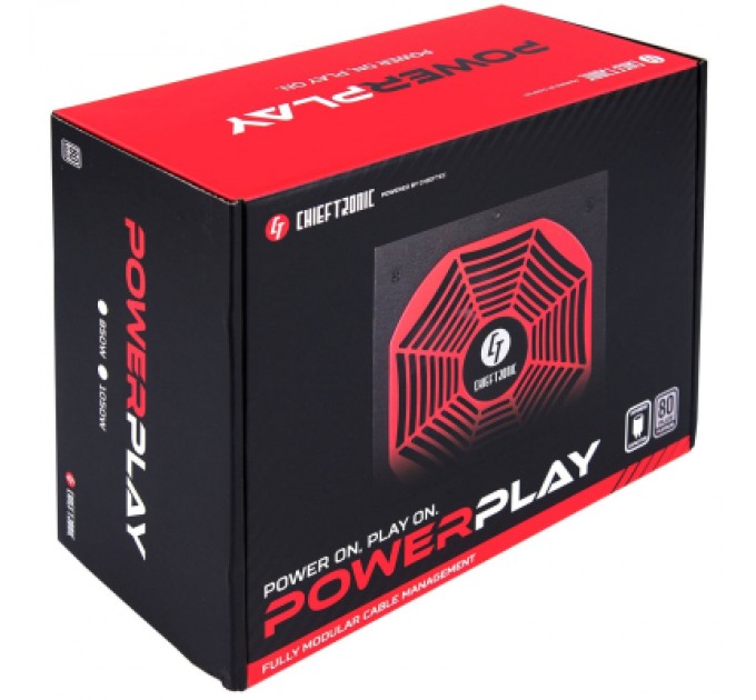 Chieftec Блок живлення Chieftec 1200W (GPU-1200FC)