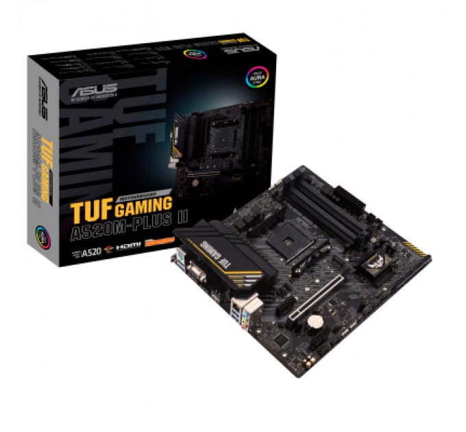 ASUS Материнська плата ASUS TUF GAMING A520M-PLUS II