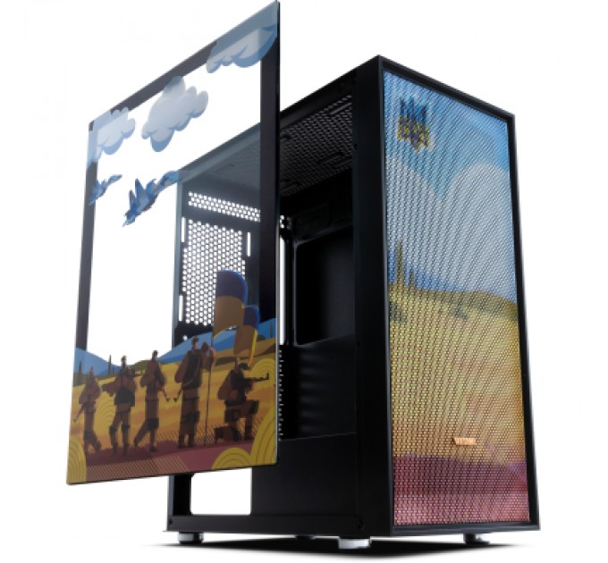 Vinga Корпус Vinga Pillar Black Freedom soldiers (01230011782)