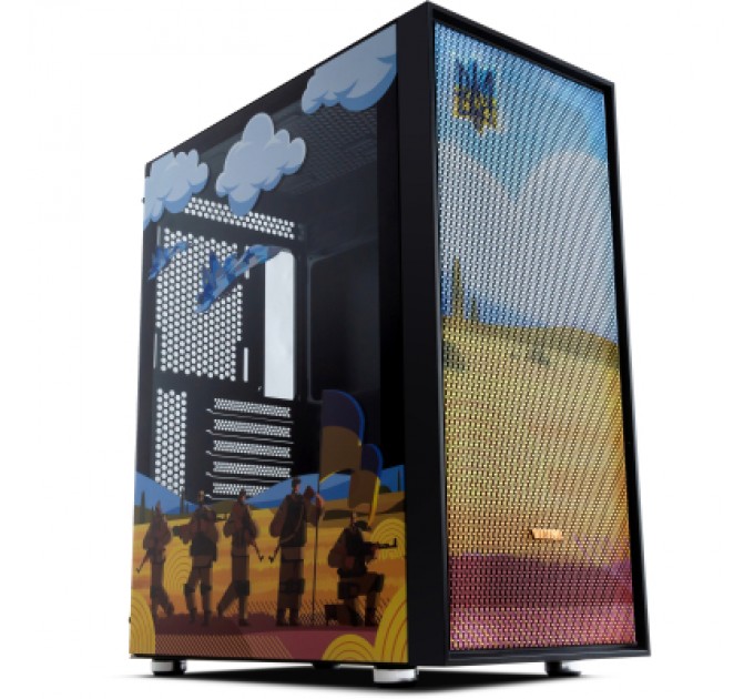 Vinga Корпус Vinga Pillar Black Freedom soldiers (01230011782)