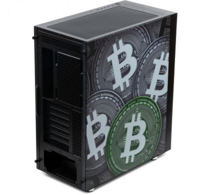 Vinga Корпус Vinga Pillar Black Bitcoin (01230011783)