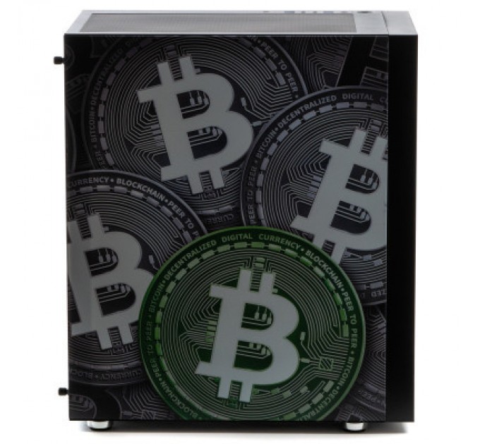 Vinga Корпус Vinga Pillar Black Bitcoin (01230011783)