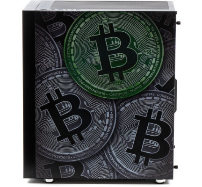 Vinga Корпус Vinga Pillar Black Bitcoin (01230011783)