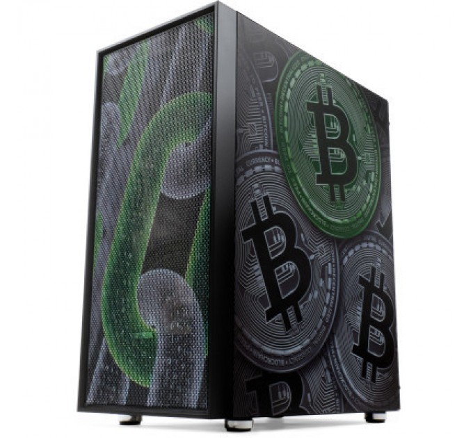 Vinga Корпус Vinga Pillar Black Bitcoin (01230011783)