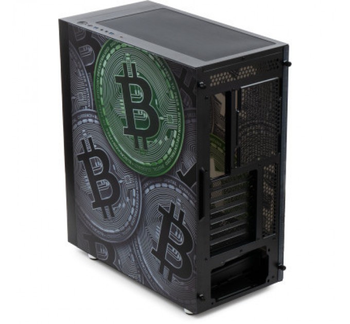 Vinga Корпус Vinga Pillar Black Bitcoin (01230011783)