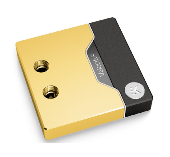 Ekwb Водоблок Ekwb EK-Quantum Velocity D-RGB - 1700 Nickel + Gold (3831109895351)