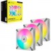 Corsair Кулер до корпусу Corsair AF120 RGB Elite White Triple Pack (CO-9050158-WW)
