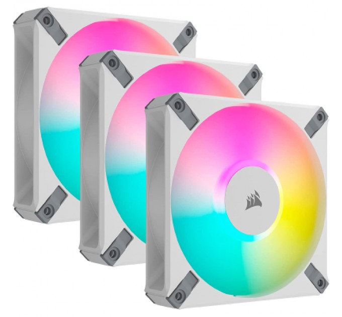 Corsair Кулер до корпусу Corsair AF120 RGB Elite White Triple Pack (CO-9050158-WW)