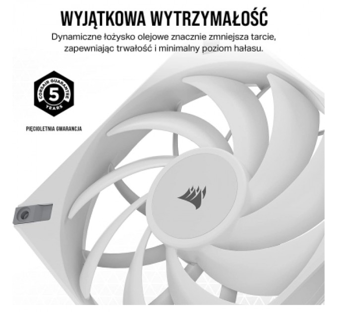 Corsair Кулер до корпусу Corsair AF140 RGB Elite White (CO-9050159-WW)