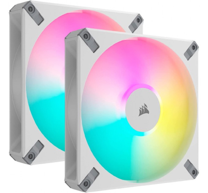 Corsair Кулер до корпусу Corsair AF140 RGB Elite White Dual Pack (CO-9050160-WW)