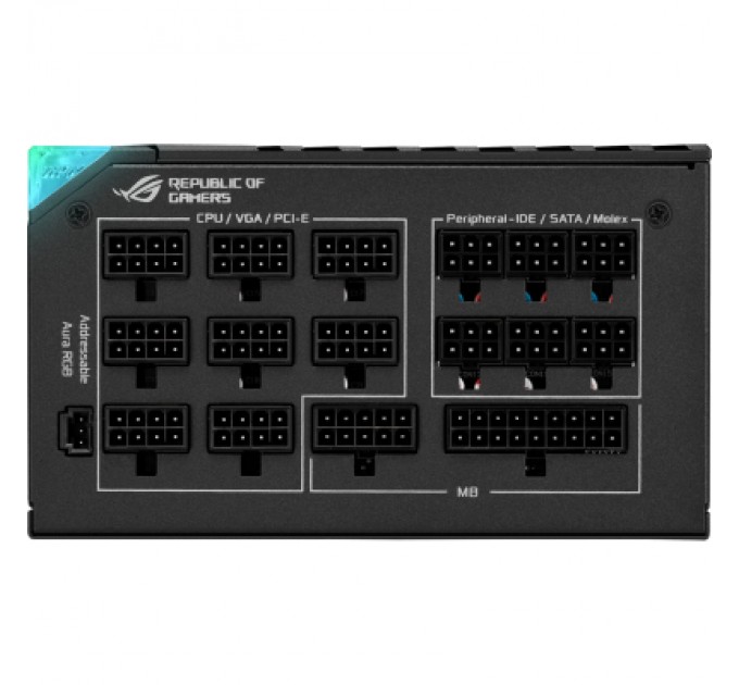 ASUS Блок живлення ASUS 1000W ROG THOR 80+ Platinum (90YE00L4-B0NA00)