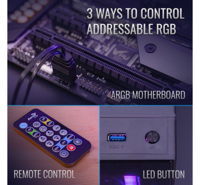 AeroCool Кулер до корпусу AeroCool Mirage 12 ARGB Pro (ACF3-MR10227.11)