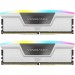 Corsair Модуль пам'яті для комп'ютера DDR5 32GB (2x16GB) 6000 MHz Vengeance RGB White Corsair (CMH32GX5M2B6000C40W)