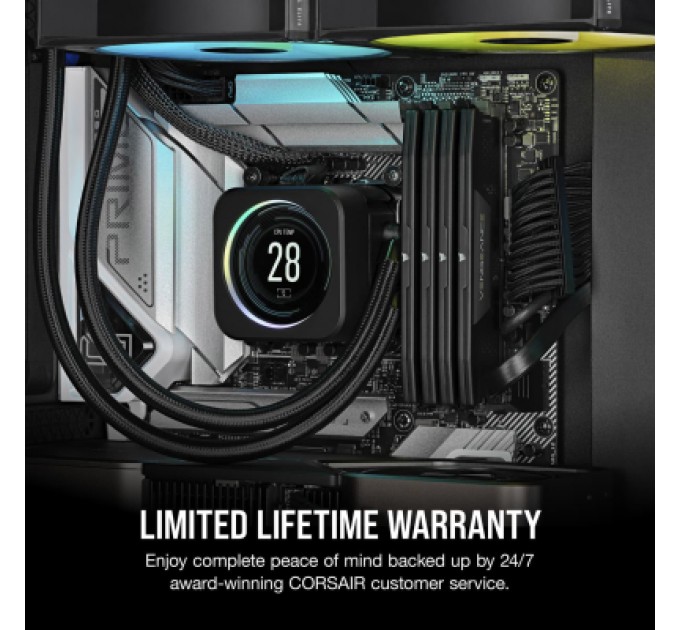 Corsair Модуль пам'яті для комп'ютера DDR5 32GB (2x16GB) 6400 MHz Vengeance Corsair (CMK32GX5M2B6400C32)