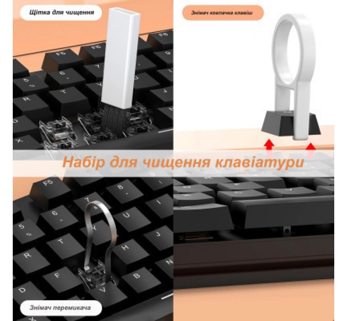 XoKo Універсальний чистячий набір XoKo Multifinctional Cleaning set 20 in 1 (XK-CS1000)