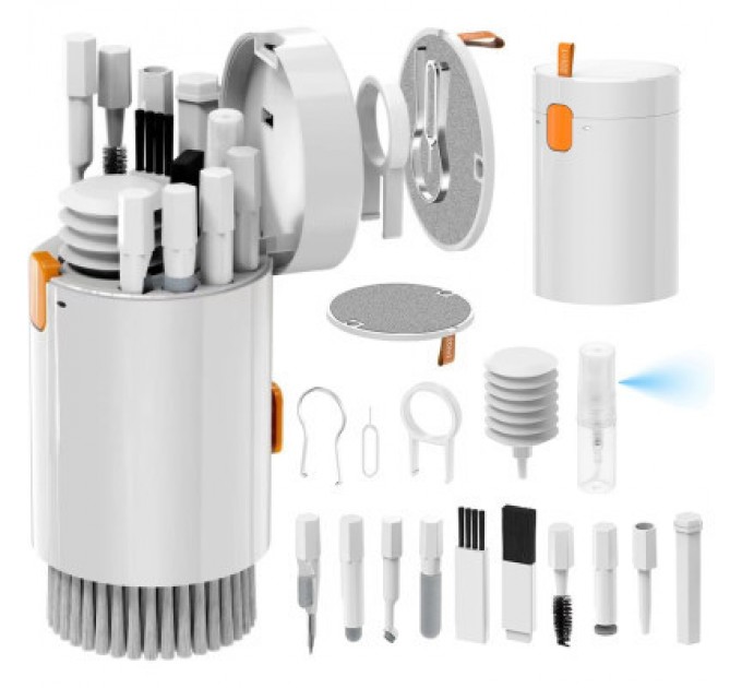 XoKo Універсальний чистячий набір XoKo Multifinctional Cleaning set 20 in 1 (XK-CS1000)