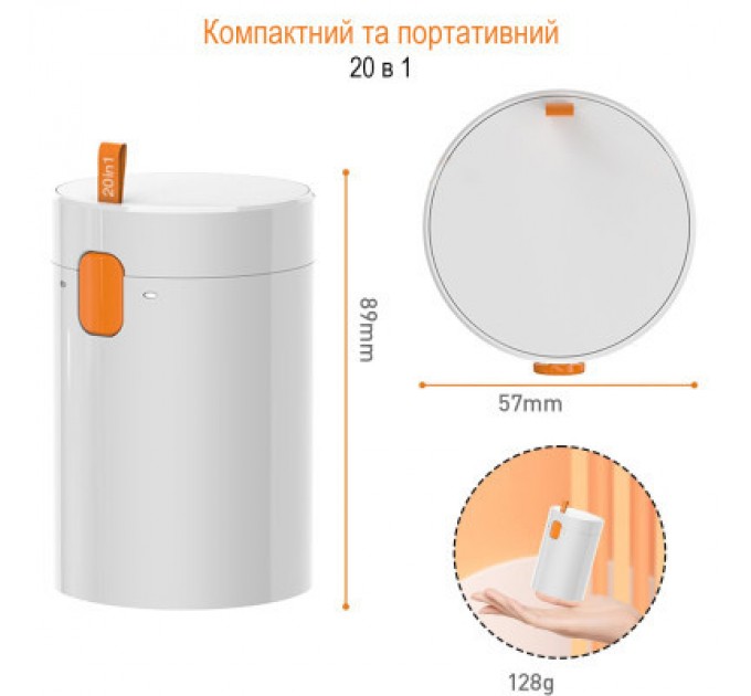 XoKo Універсальний чистячий набір XoKo Multifinctional Cleaning set 20 in 1 (XK-CS1000)