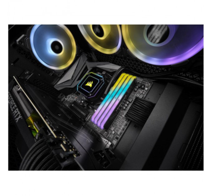 Corsair Модуль пам'яті для комп'ютера DDR4 16GB (2x8GB) 3600 MHz Vengeance RGB Pro RT Black Corsair (CMN16GX4M2Z3600C16)