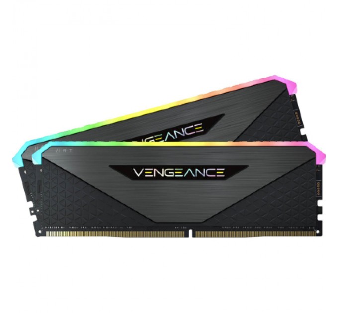 Corsair Модуль пам'яті для комп'ютера DDR4 16GB (2x8GB) 3600 MHz Vengeance RGB Pro RT Black Corsair (CMN16GX4M2Z3600C16)