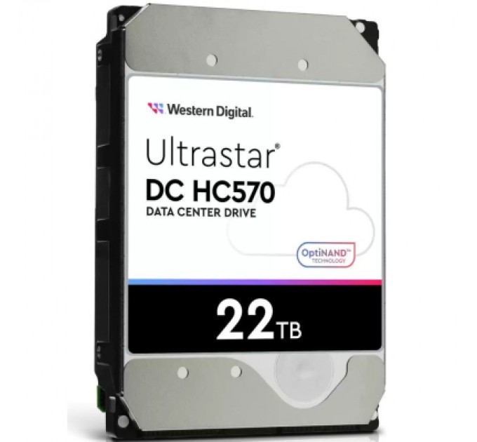WD Жорсткий диск 3.5" 22TB WD (WUH722222ALE6L4)