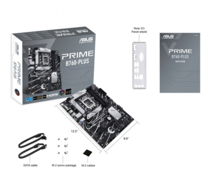 ASUS Материнська плата ASUS PRIME B760-PLUS