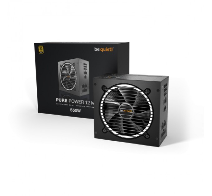 Be quiet! Блок живлення Be quiet! 550W PURE POWER 12 M (BN341)