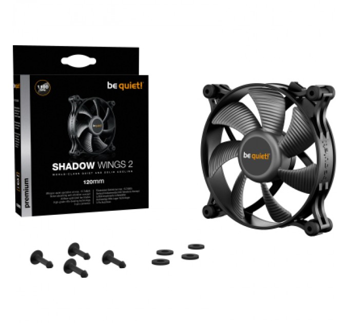 Be quiet! Кулер до корпусу Be quiet! SHADOW WINGS 2 (BL084)