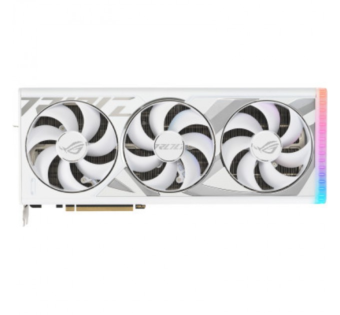 ASUS Відеокарта ASUS GeForce RTX4090 24GB ROG STRIX WHITE OC (ROG-STRIX-RTX4090-O24G-WHITE)