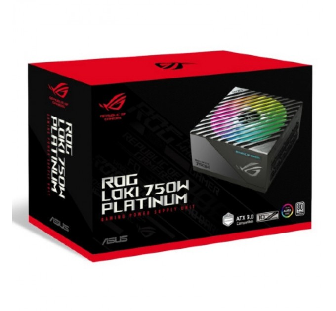 ASUS Блок живлення ASUS 750W ROG-LOKI-750P-SFX-L-GAMING PCIE5 (90YE00N4-B0NA00)